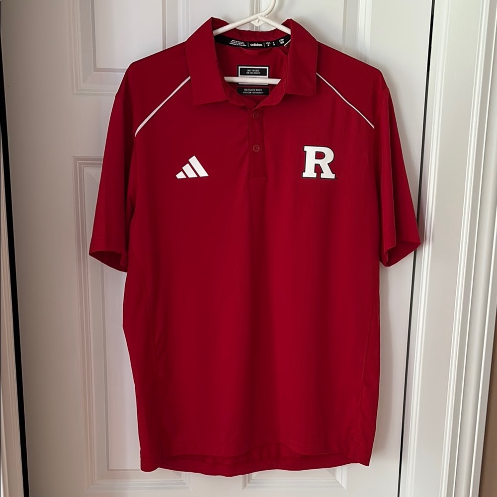 Rutgers Game Day Adidas Men's Polo